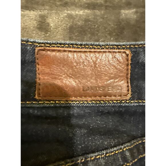 Lands End Mid Rise Straight Jeans Womens Size 14 Blue Stretch Denim Pockets - Picture 10 of 13